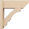 Ekena Millwork 8-in W x 22-in D x 22-in H Balboa Slat Rough Cedar Woodgrain TimberThane Outlooker, Primed Tan OUTUR080X22X22BOA24RCPR - alternate 6